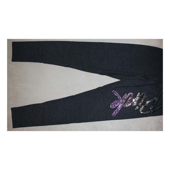 Victoria's Secret PINK Rainbow Bling Yoga Legging - Picture 4 of 6